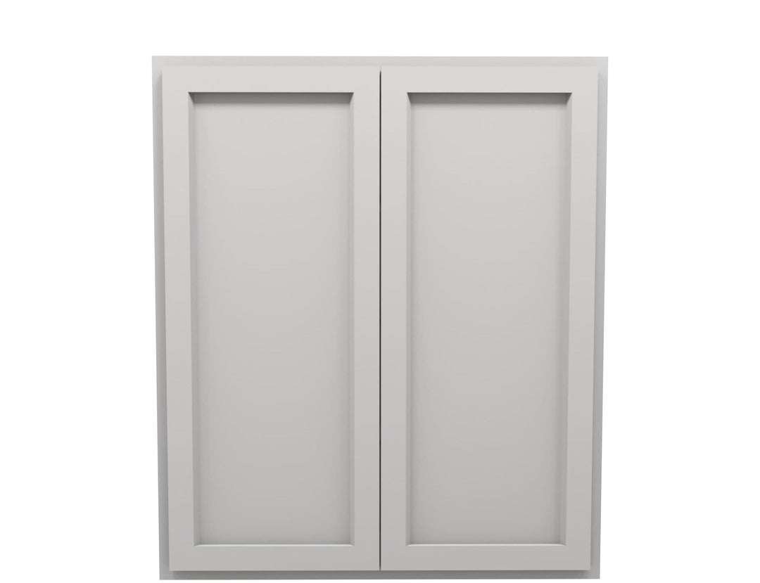 American Made Shaker RTA W3642 Wall Cabinet - Light Gray - American Made Cabinets