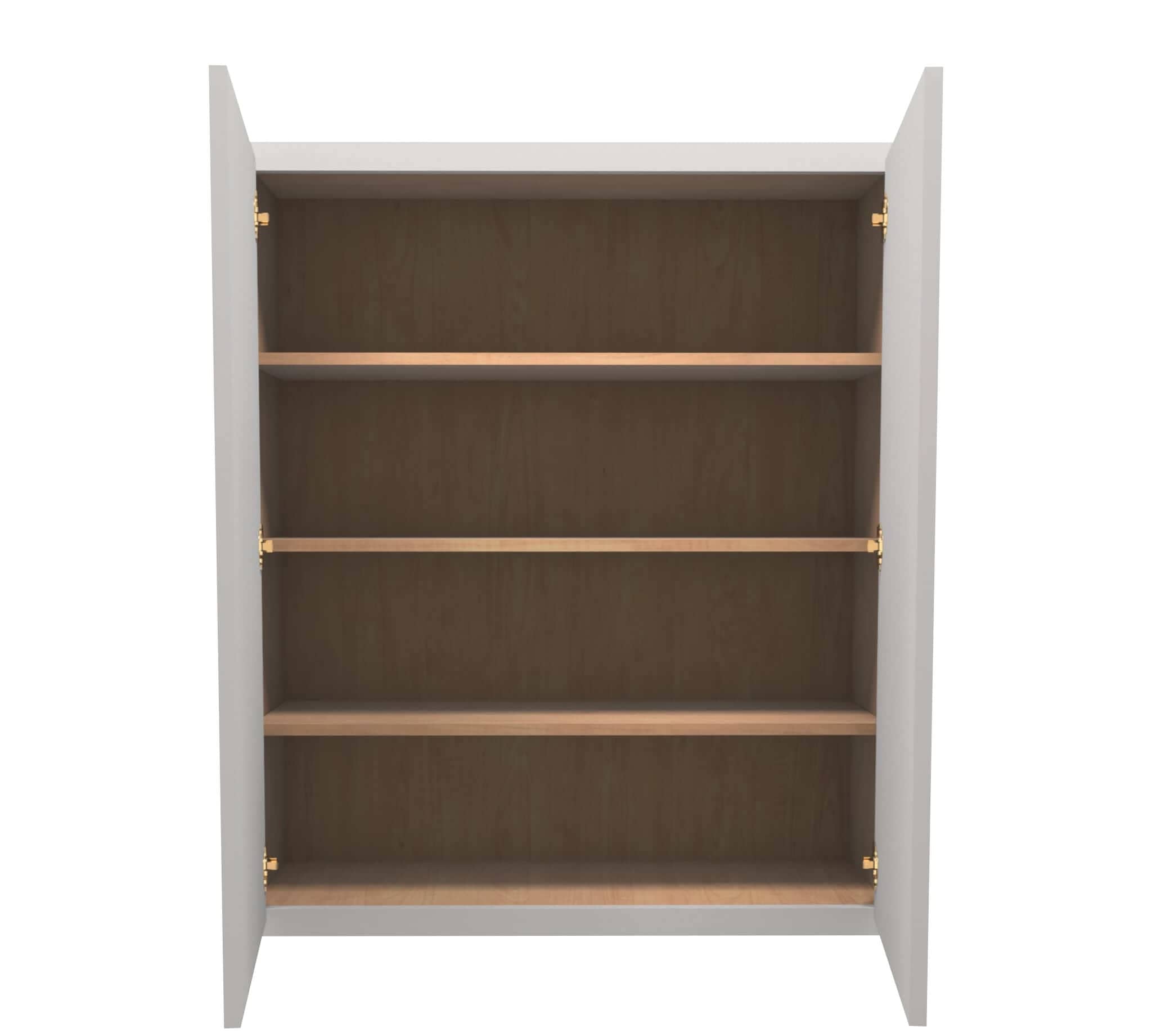Lite Gray Shaker Wall Cabinet 33