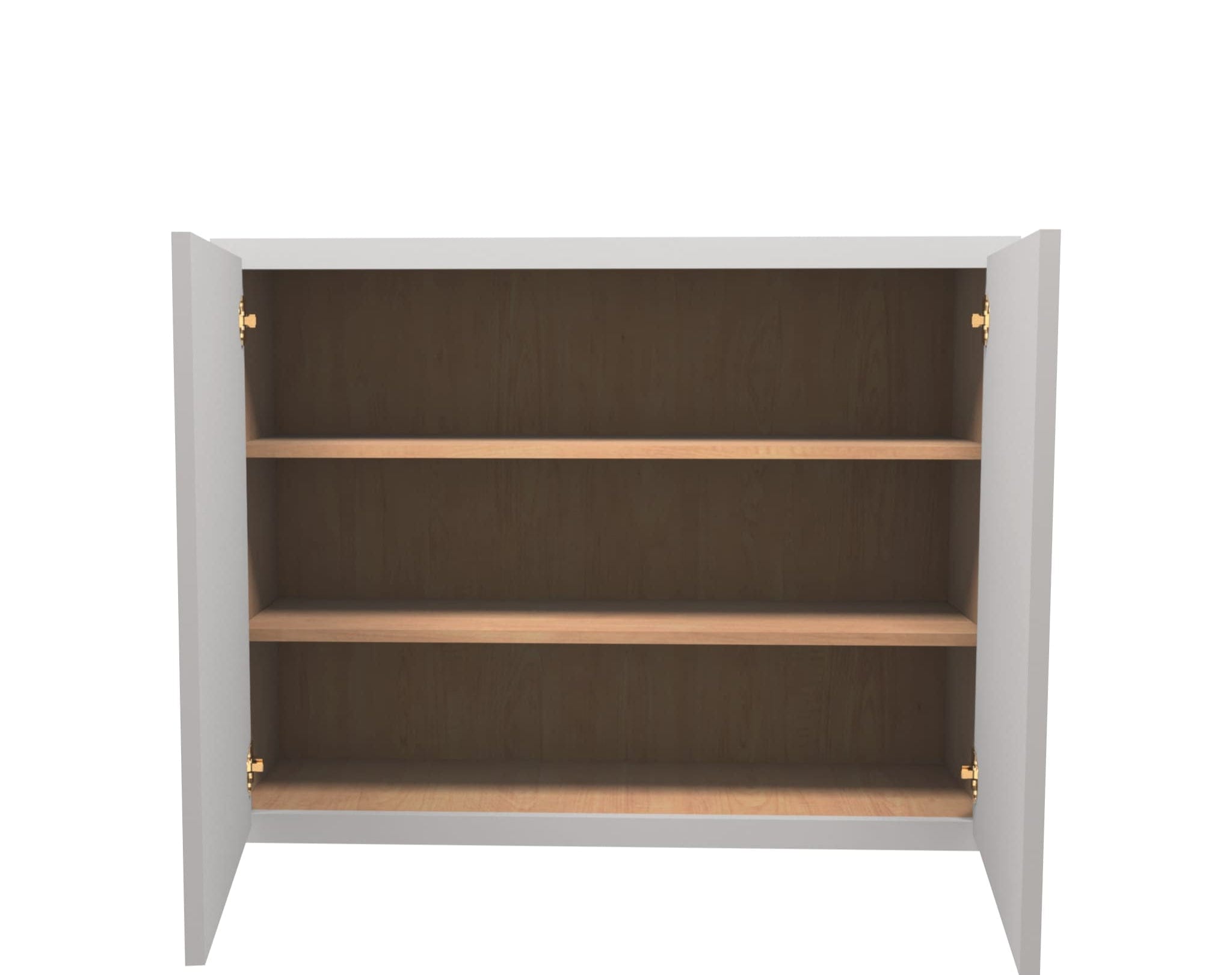 Lite Gray Shaker Wall Cabinet 39