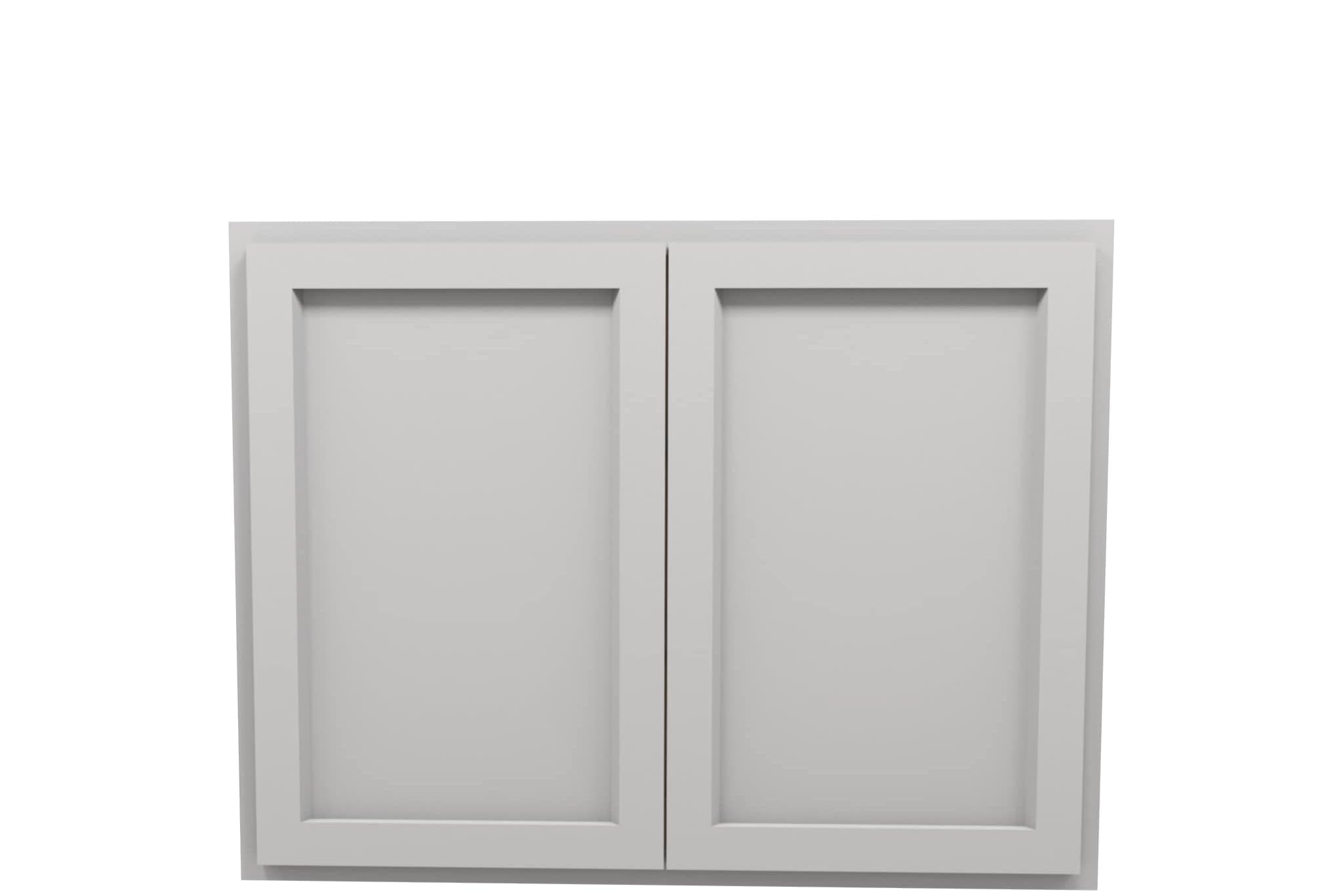 Lite Gray Shaker Wall Cabinet 39