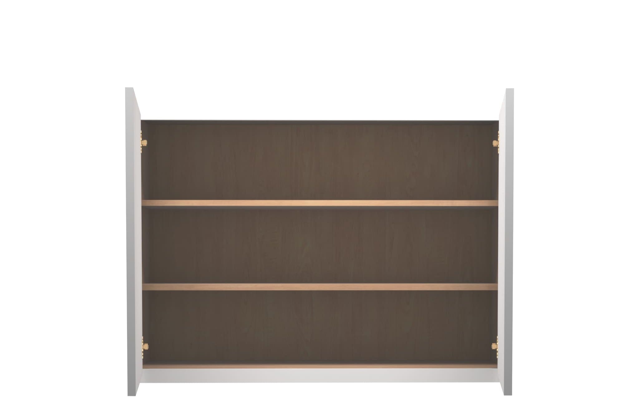 White Shaker Wall Cabinet 42